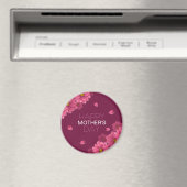 Jour des mères florales élégantes | Magnet (In Situ (Lave-vaisselle))