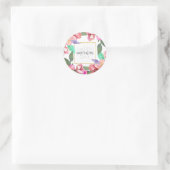 Jour des mères florales élégantes | Sticker (Sac)
