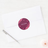 Jour des mères florales élégantes | Sticker (Enveloppe)