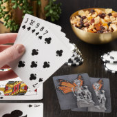 Jour des morts Cartes de jeu Papillon (In Situ)