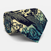 Jour des morts - Cravate masculine de Calavera (Roulé)