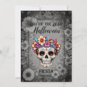 Jour des morts Halloween Party Invitation mexicain (Devant)
