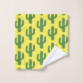 Jour des morts heureux Cactus Patterned (Gant de toilette)