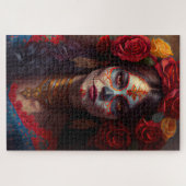 Jour des morts - Huile de femmes Puzzle (Horizontal)