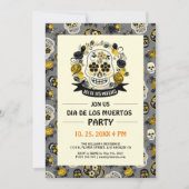 Jour Des Morts, Invitation Du Parti Dia De Los Mue (Devant)