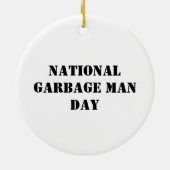 Jour des Ornements de Noël Silhouette (Dos)