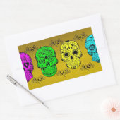 Jour des stickers crâniens morts (Enveloppe)