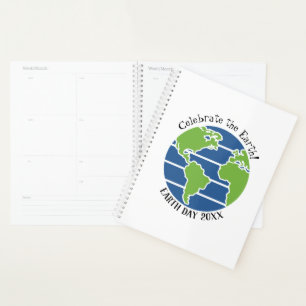 Jour des terres Blue Green Globe Carte Planète