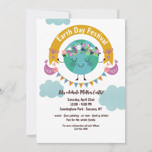 Jour des terres Festival Invitation