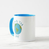 Jour des terres Mug (Devant gauche)