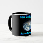Jour des terres Mug (Devant gauche)