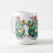 Jour des terres Mug (Devant gauche)