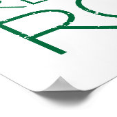 Jour des terres : Recyclage des roches ! Affiche (Coin)