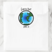 Jour des terres - Sticker (Sac)