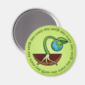 Jour des terres tous les jours Magnet (Recto/Verso)