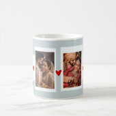 Jour des Valentines de Mug Collage de Quatre Photo (Centre)