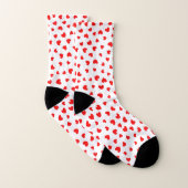 Jour des Valentines des Coeurs rouges mignons (Paire)