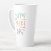 Jour des Valentines Joyeux Jour des Coeurs Mug (Angle gauche)