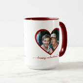 Jour des Valentines Photo Mug (Devant droit)
