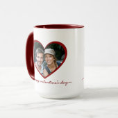 Jour des Valentines Photo Mug (Devant gauche)