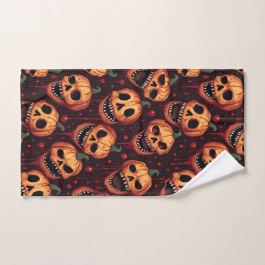 Jour d'Halloween (Serviette à main)