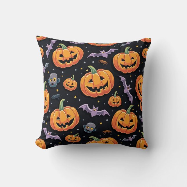 Jour d'Halloween Coussin Cushion (Recto)