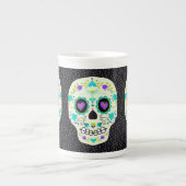Jour d'Halloween de la Mug du crâne mort (Devant)