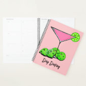 Jour Diner Cocktail Cosmo Rose, Pickleball Limes (Devant avec enveloppe)