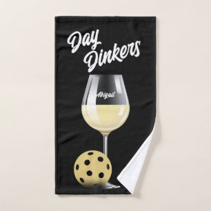 Jour Dinkers Pickleball Nom de l'équipe Vin blanc