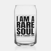 Jour du baut 29 février Année du baut Anniversaire (Recto)