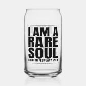 Jour du baut 29 février Année du baut Anniversaire (Verso)