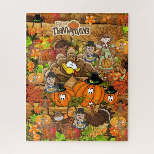 Jour du Bon thanksgiving des puzzles (Vertical)