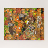 Jour du Bon thanksgiving des puzzles (Horizontal)