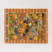 Jour du Bon thanksgiving des puzzles (Horizontal)