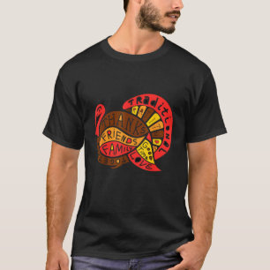 Jour du bon thanksgiving TShirt Funny Turquie prés