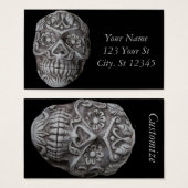 Jour du crâne de sucre du Thunder_Cove mort (Devant & derrière)