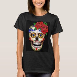 JOUR DU CRÂNE DE SUCRE ET DU T-SHIRT MORTS DE