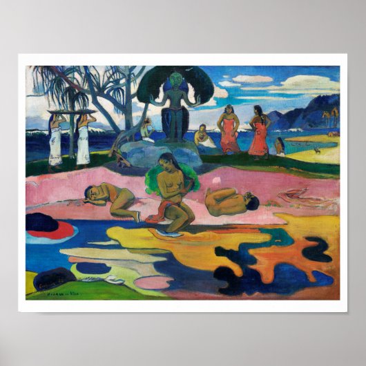 "JOUR DU DIEU" PAUL GAUGUIN POSTER 1894 (Devant)