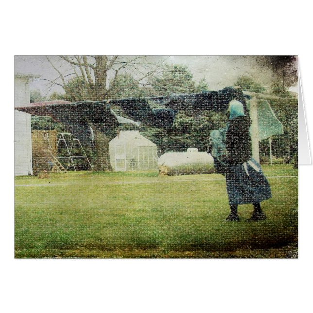 Jour du lavage Amish (Devant horizontal)