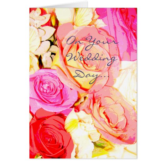 Jour du mariage - Carte (Devant)