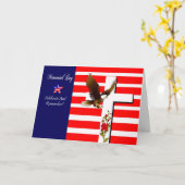 Jour du Souvenir, carte de voeux générale (Fleur jaune)