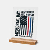Jour du Souvenir Hommage et Tribut Vector Des (Angle)