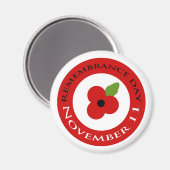 Jour du Souvenir - Magnet (Recto/Verso)