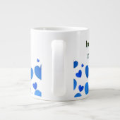 jour du super-père géant tasse à café (Dos)