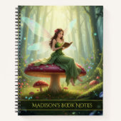 Jour Enchanté Fée lisant un cahier (Devant)