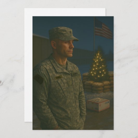 Jour férié militaire Vous vous souvenez Carte de N (Devant / Derrière)