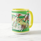 Jour froid venteux dans la tasse d'hiver (Devant droit)