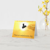 jour incroyable - carte pour notes de porc de vol (Fleur jaune)