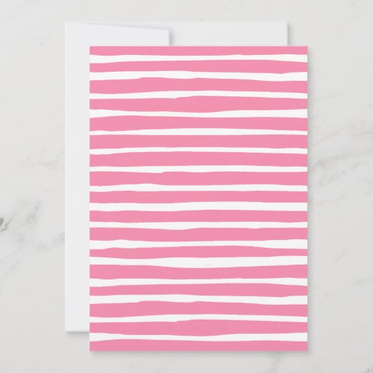 Jour Lemonade Anniversaire Invitation (Dos)