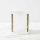 Jour Lily Frosted Glass Mug (Centre)